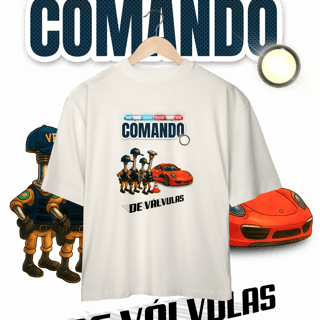 Nome do produto Camiseta Oversized - Comando... de Válvulas - STT011