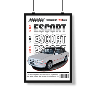 Nome do produto Poster Retrato - Escort de Revista - STT015