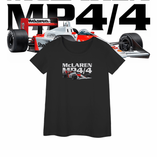 Nome do produto Baby Look Long Prime - MP4/4 Ayrton Senna - STT012