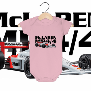 Nome do produto Body Infantil - MP4/4 Ayrton Senna - STT012