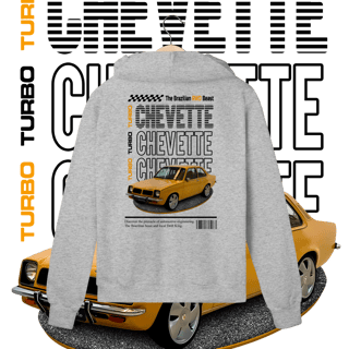 Nome do produto Moletom com Zíper Prime - Chevette de Revista - STT008