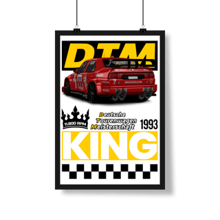 Nome do produto Poster Retrato - Alfa Romeo 155 V6 TI DTM - STT022