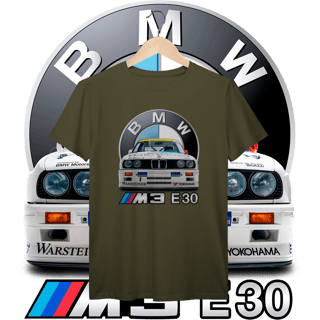 Nome do produto Camiseta Prime - BMW M3 E30 DTM - STT025