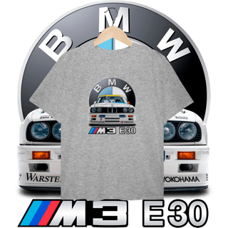 Nome do produto Camiseta Plus Size - BMW M3 E30 DTM - STT025