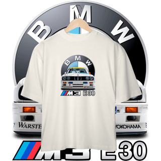 Nome do produto Camiseta Oversized - BMW M3 E30 DTM - STT025