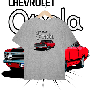 Nome do produto Camiseta Plus Size - Opala de Revista - STT003