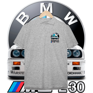 Nome do produto Polo Masculina Prime - BMW M3 E30 DTM - STT025