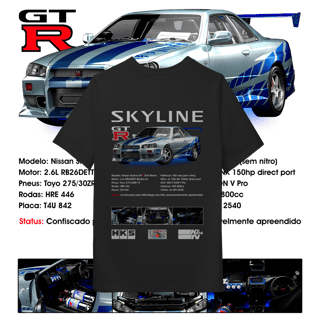 Nome do produto Camiseta Inf (10 a 14) - West Coast Brian Skyline - STT024