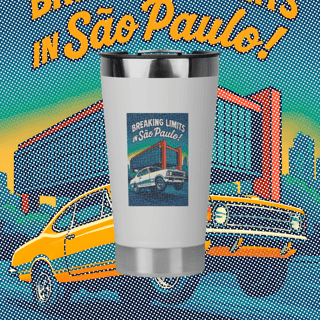 Nome do produto Copo Térmico - Breaking Limits in São Paulo - STT006