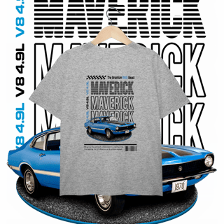 Nome do produto Camiseta Plus Size - Maverick de Revista - STT016