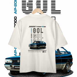 Nome do produto Camiseta Oversized - Gol de Revista - STT014