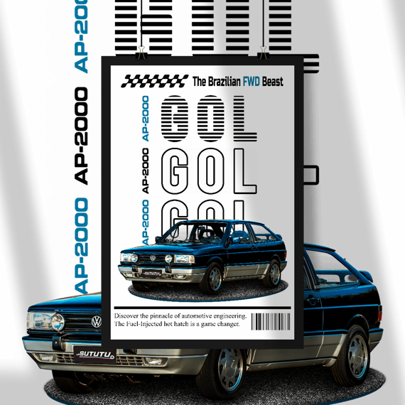 Poster Retrato - Gol de Revista - STT014