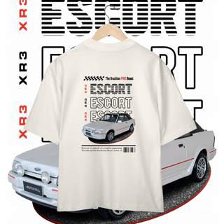 Nome do produto Camiseta Oversized - Escort de Revista - STT015