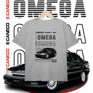 Nome do produto Camiseta Plus Size - Omega de Revista - STT020