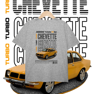 Nome do produto Camiseta Plus Size - Chevette de Revista - STT008