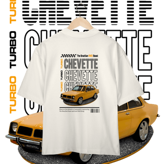 Nome do produto Camiseta Oversized - Chevette de Revista - STT008