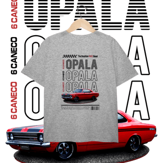 Nome do produto Camiseta Plus Size - Opala de Revista - STT003