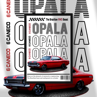 Poster Retrato - Opala de Revista - STT003