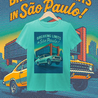 Nome do produto Camiseta Estonada - Breaking Limits in São Paulo - STT006