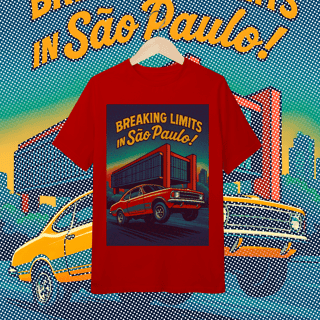 Nome do produto Camiseta Inf (10 a 14) - Breaking Limits in São Paulo - STT006
