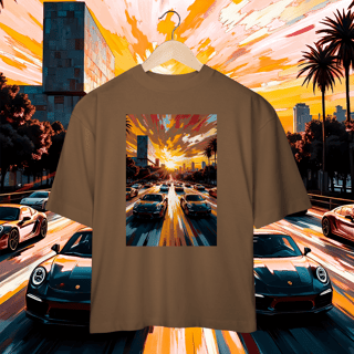 Nome do produto Camiseta Oversized - Comboio na 23 - STT009