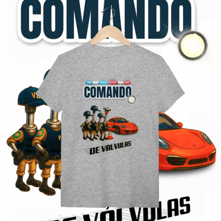 Nome do produto Camiseta Quality - Comando... de Válvulas - STT011