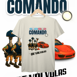 Nome do produto Camiseta Prime - Comando... de Válvulas - STT011