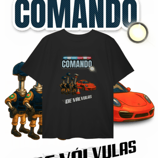Nome do produto Camiseta Plus Size - Comando... de Válvulas - STT011