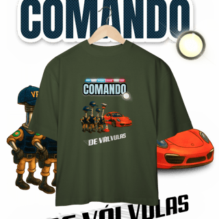 Nome do produto Camiseta Oversized - Comando... de Válvulas - STT011