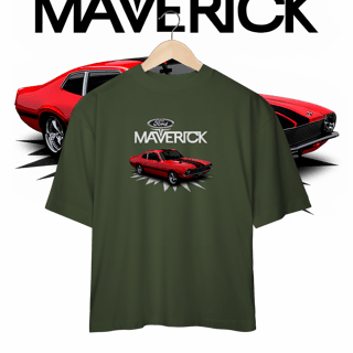Nome do produto Camiseta Oversized - Maverick de Revista - STT016