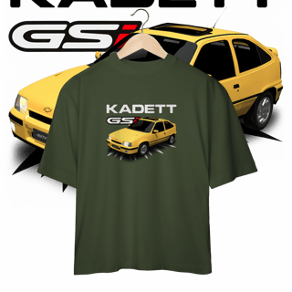 Nome do produto Camiseta Oversized - Kadett de Revista - STT018