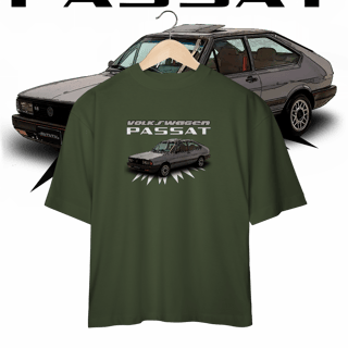Nome do produto Camiseta Oversized - Passat de Revista - STT019