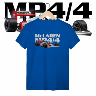 Nome do produto Camiseta Quality - MP4/4 Ayrton Senna - STT012
