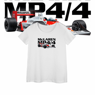 Nome do produto Baby Look Long Prime - MP4/4 Ayrton Senna - STT012