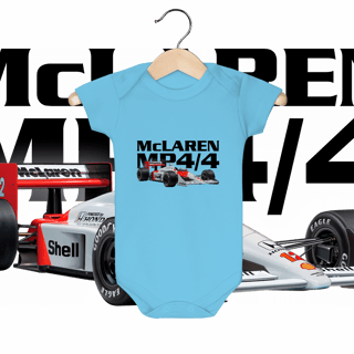 Nome do produto Body Infantil - MP4/4 Ayrton Senna - STT012