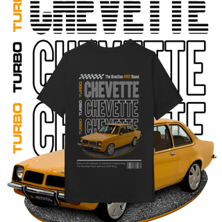 Nome do produto Camiseta Inf (10 a 14) - Chevette de Revista - STT008