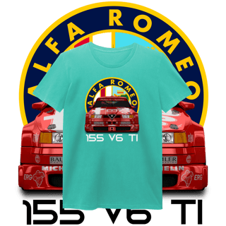 Nome do produto Baby Look Fem. Estonada - Alfa Romeo 155 V6 TI DTM - STT022