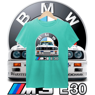 Nome do produto Camiseta Estonada - BMW M3 E30 DTM - STT025