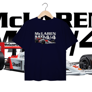 Nome do produto Camiseta Plus Size - MP4/4 Ayrton Senna - STT012