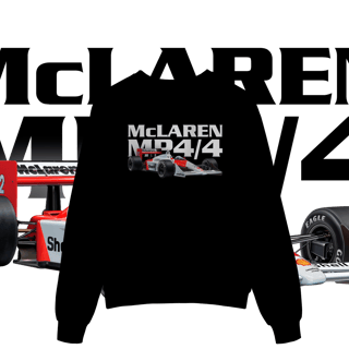 Nome do produto Moletom Blusão Prime - MP4/4 Ayrton Senna - STT012