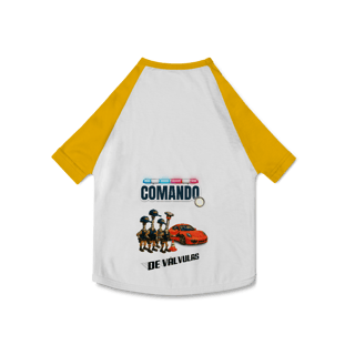 Nome do produto Camisa Pet Dog - Comando... de Válvulas - STT011