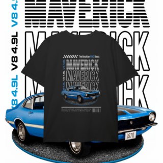 Nome do produto Camiseta Plus Size - Maverick de Revista - STT016