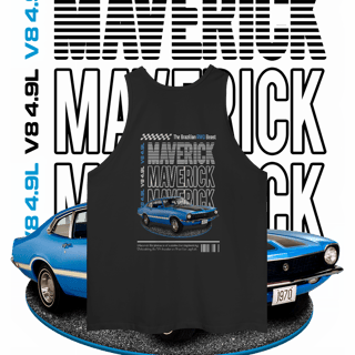 Nome do produto Regata Masculina - Maverick de Revista - STT016