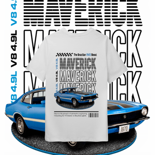 Nome do produto Camiseta Inf (10 a 14) - Maverick de Revista - STT016