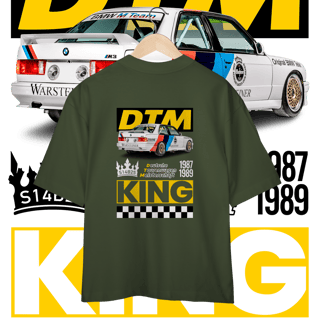 Nome do produto Camiseta Oversized - BMW M3 E30 DTM - STT025