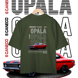 Nome do produto Camiseta Oversized - Opala de Revista - STT003