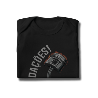 Nome do produto Saudações da Biela - Body Infantil - STT002