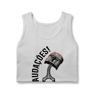 Nome do produto Saudações da Biela - Regata Masculina Quality - STT002