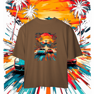 Nome do produto Camiseta Oversized - Racha no Rio - STT004