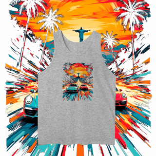 Nome do produto Regata Masculina - Racha no Rio - STT004